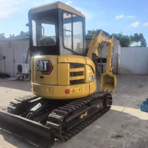 Quality Used Caterpillar 303.5E excavator, original paint, core components intact for sale