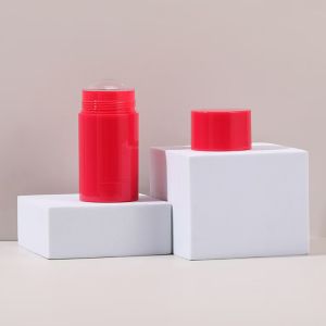 Cylindrical 15g 30g 50g 75g 100g AS Plastic Fragrance Container Empty Deodorant