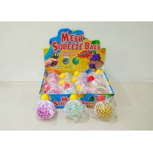 China 2  Anti Stress Squeeze Ball Rainbow Color Children's Play Toys W / Light Green on sale