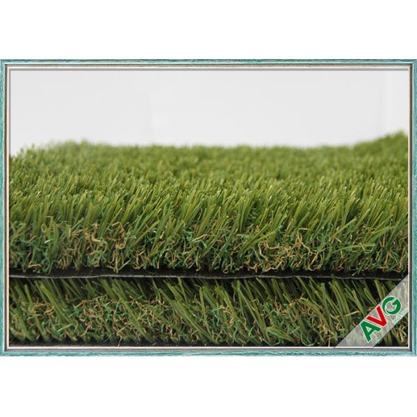 Fire Resistant Outdoor Artificial Grass / Synthetic Grass For Children