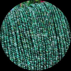 Origin Necklaces Gems Bead Prehnite Lapiz Lazuli Mini Faceted Loose Bead Strands