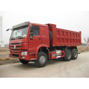 China HOWO 6 X 4 Heavy Duty Dump Truck , Single Row Cab LHD Tipper Truck on sale
