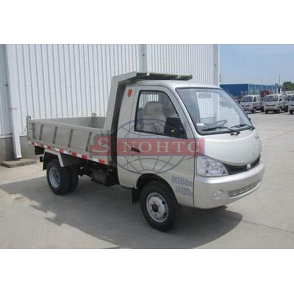 2 Tons 2 Axles 2WD Light Duty Dump Trucks For Municipal Construction Purpose