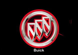 Buick Emblems/Red LED Car Rear Logo Light for Buick