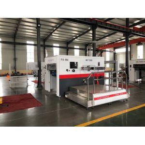 Semi Auto Flat Bed Corrugated Paper Die Cutting Machine with Full Waste