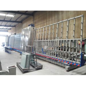 Automated Double Glazing Machinery , Glass Making Machine CE Certification