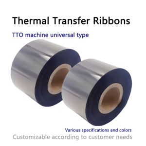 High Compatibility Thermal Transfer Printer Ribbon 55mm Widths Versatile