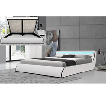 Buy Oem Design Gas Lift Double Bed Frame With 4 Legs at wholesale prices