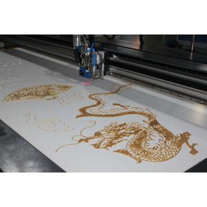 150W XY Glue Plotter For Display With 0.2 - 0.8mm Nozzle Diameter And 1 Year
