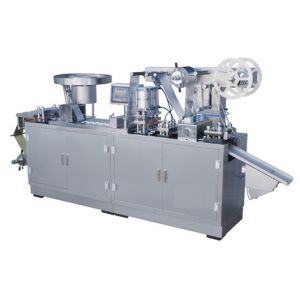 China Pharmaceutical Aluminum Plastic Blister Packing Machine with Automatic Alu Alu Feeder on sale