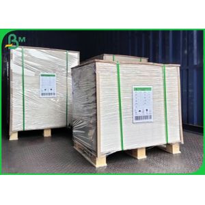 Coated Surface Virgin Pulp White Top Liner Board 325gr / ㎡ Sheets With Food