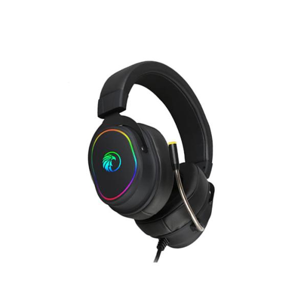 Buy USB Plug Vibration Gaming Headset Headphone 50MM Steel Headband at wholesale prices
