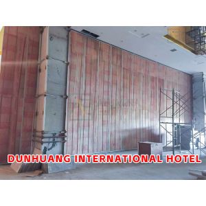 Dunhuang International Hotel：Melamine Board Acoustic Partition Wall with 304