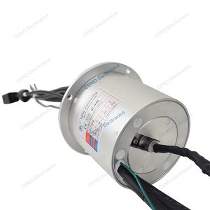 Quality Low Temperature Waterproof Slip Ring with IP65 &amp; Ethernet signal for Industry for sale