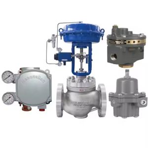 Chinese DN150 Control Valve And Masoneilan SVI1000 Locator BR200 BR400 Pneumatic