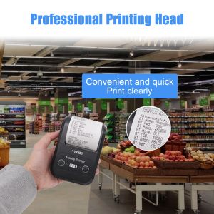 Mini 58mm Thermal Printer Lightweight Portable Thermal Receipt Printer