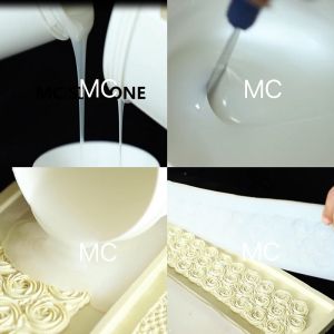 40 a Firm Addition Cure Translucent Liquid Silicone Rubber for Stone, Panel Mold