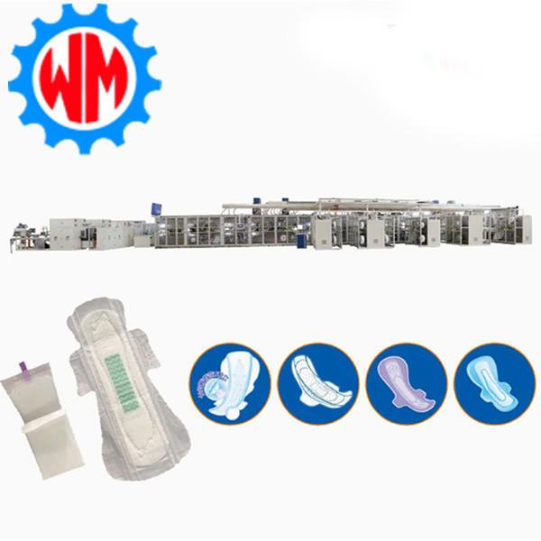 HMI Sanitary Napkin Making Machine Optimized Cost Control and Efficiency