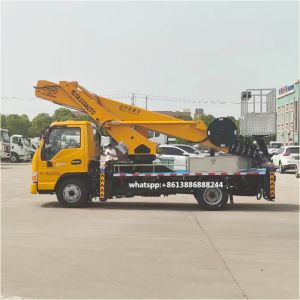 Kangling 4*2 33m Single Row Telescopic Boom High-altitude Operation Truck Aerial