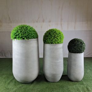 Effortlessly Elevate Your Plant Display With Fiber Clay Planters