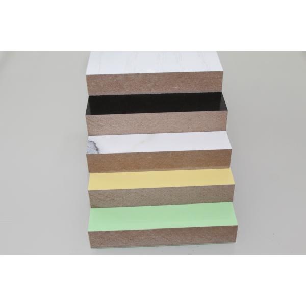 Buy Colored Solid Wood Grain MDF Board , Decoration Laminated MDF Wall Panels at wholesale prices