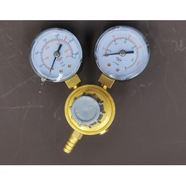 Brass Argon Regulator Gauge for TIG/MIG Welding Customizable Thread and Performance