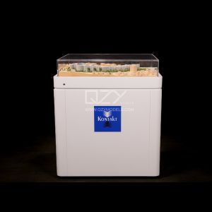 1:500 Scale Maple Wood Architectural Scale Model with 25-Day Lead Time for Urban