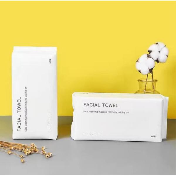Buy Customized SPA Hotel Beauty Salon Dry Wipes Extractive Disposable Face Towel at wholesale prices