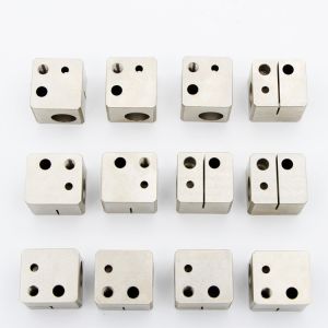 OEM Machined Aluminum Parts Fabrication Zinc plated 0.005mm Tolerance