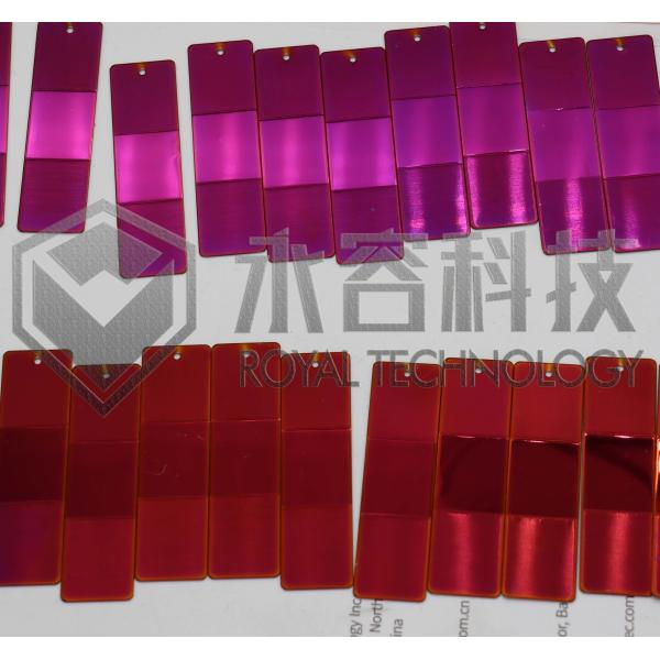 The new PVD coating: PVD purple color , PVD reddish, PVD brass green, PVD navy