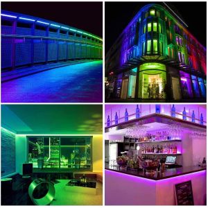 WS2811 IC=RGB IC Addressable Dream Color LED Strip 60LEDs/m IP65 Splash Proof