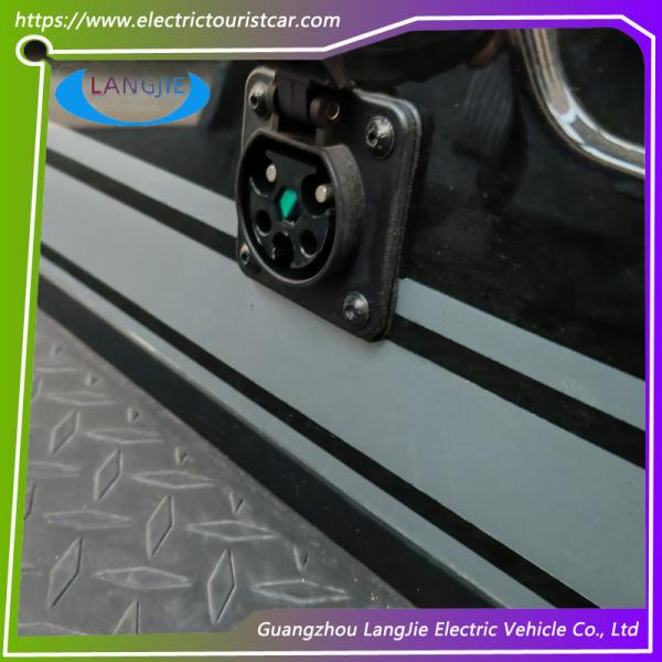 2 Seater Electric Car AC Motor Club Car Carts With 2pcs Rear View Mirror For Resort