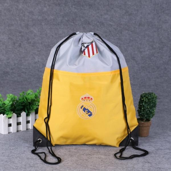 Buy Polyester Fabric Drawstring Bag For Advertising Backpack Bag Nylon Oxford Cloth Bundle Pocket at wholesale prices