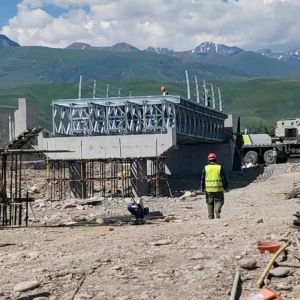 China Fabricated Steel Bridge / China Steel Bridge For Sale Q355B on sale