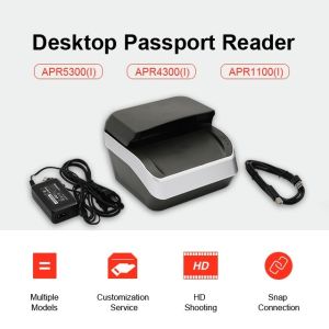 USB Interface Automatic Hotel Passport Reader and Passport Scanner Machine with