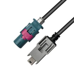 HSD (Z Code) to Mini B USB Cable for High-Speed Automotive Data Transfer