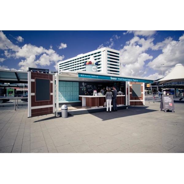 Portable Prefabricated Container House For Labour Residential Accommodation