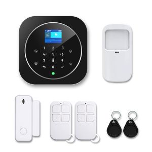 Home Alarm System Wi-Fi GSM Alarm Intercom Remote Control 433MHz Detectors IOS