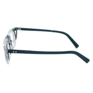 AD178 Acetate Optical Frame with rectangle eyeshape