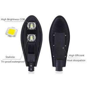 Remote Control 100W 14AH Solar LED Street Lights