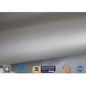 Chemical Resistant Grey Silicone Coated Fiberglass Fabric Electric Insulation