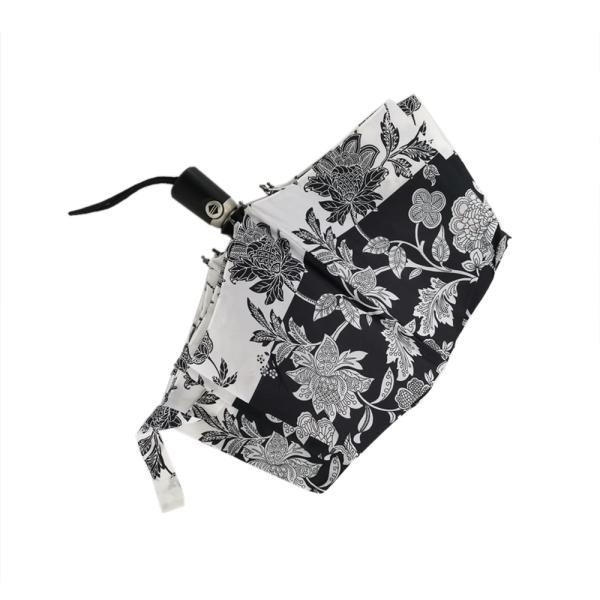 Flower Printing Self Opening And Closing Umbrellas With Soft Touch Handle