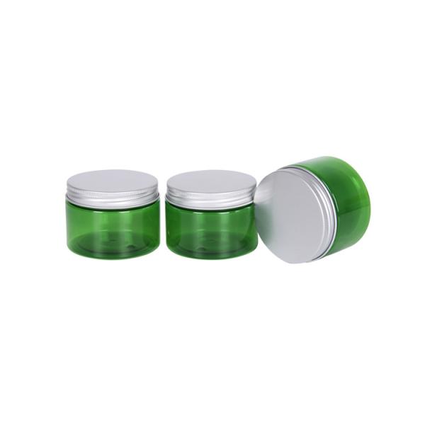 Body Aluminium Cap 150g Cosmetic Cream Jars Wide Mouth Packaging Od 74mm