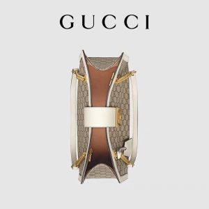 GG Gucci Padlock Shoulder Bag Medium Supreme Canvas Customized