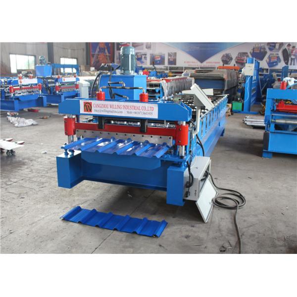 Automatic Cold Steel Corrugated Iron Sheet Roofing Tile Making Roll Forming Machine For Building Materials Machinery