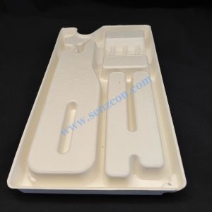 Direct supply from an OEM factory in Ningbo. Pulp molded packaging bases for