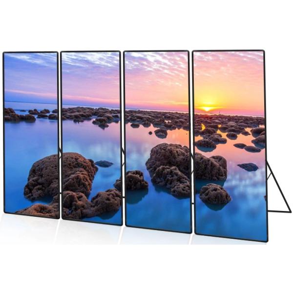 Outdoor Indoor P2 P2.5 P3 LED Poster Display Move Smart Digital Video Advertising Screen