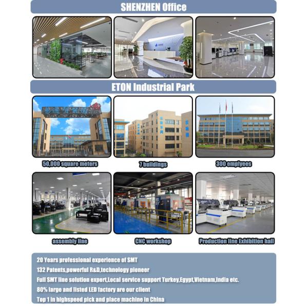 smd led mounting machine with 250000 CPH Led Pcb Assembly Machine Smt Device For Led Light 3