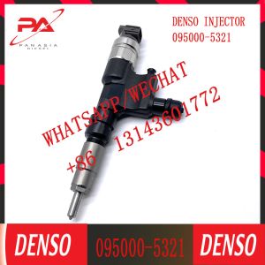 Diesel fuel injection common rail injector 095000-5321 for HINO TRUCK N04C