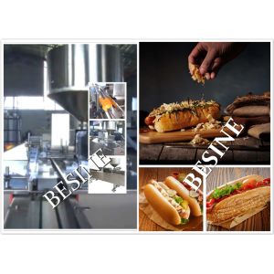 Full automaticHotdog Bread/Bun slicer Machines /Jam Filling Machine ,Sausge